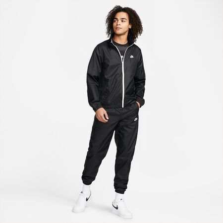 Nike WOVEN TRACK SUIT BLACK/WHITE - Vêtements Ensembles de survêtement Homme  80,95 €