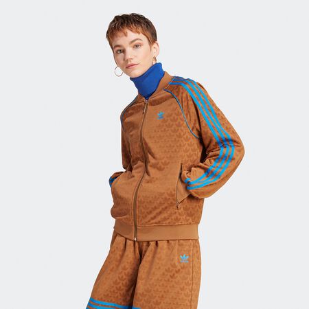 Commander adidas Originals Veste de survêtement adicolor 70s Pack brown  desert Sweats zippés sur SNIPES