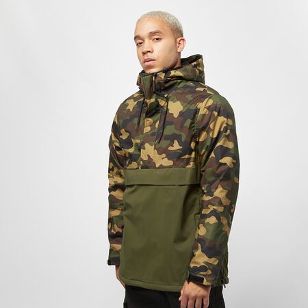 Camo Mix Pull Over Jacket 