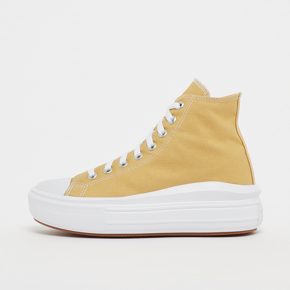 Chuck Taylor All Star Move, Converse, Footwear, dunescape/white/white, taille: 41.5