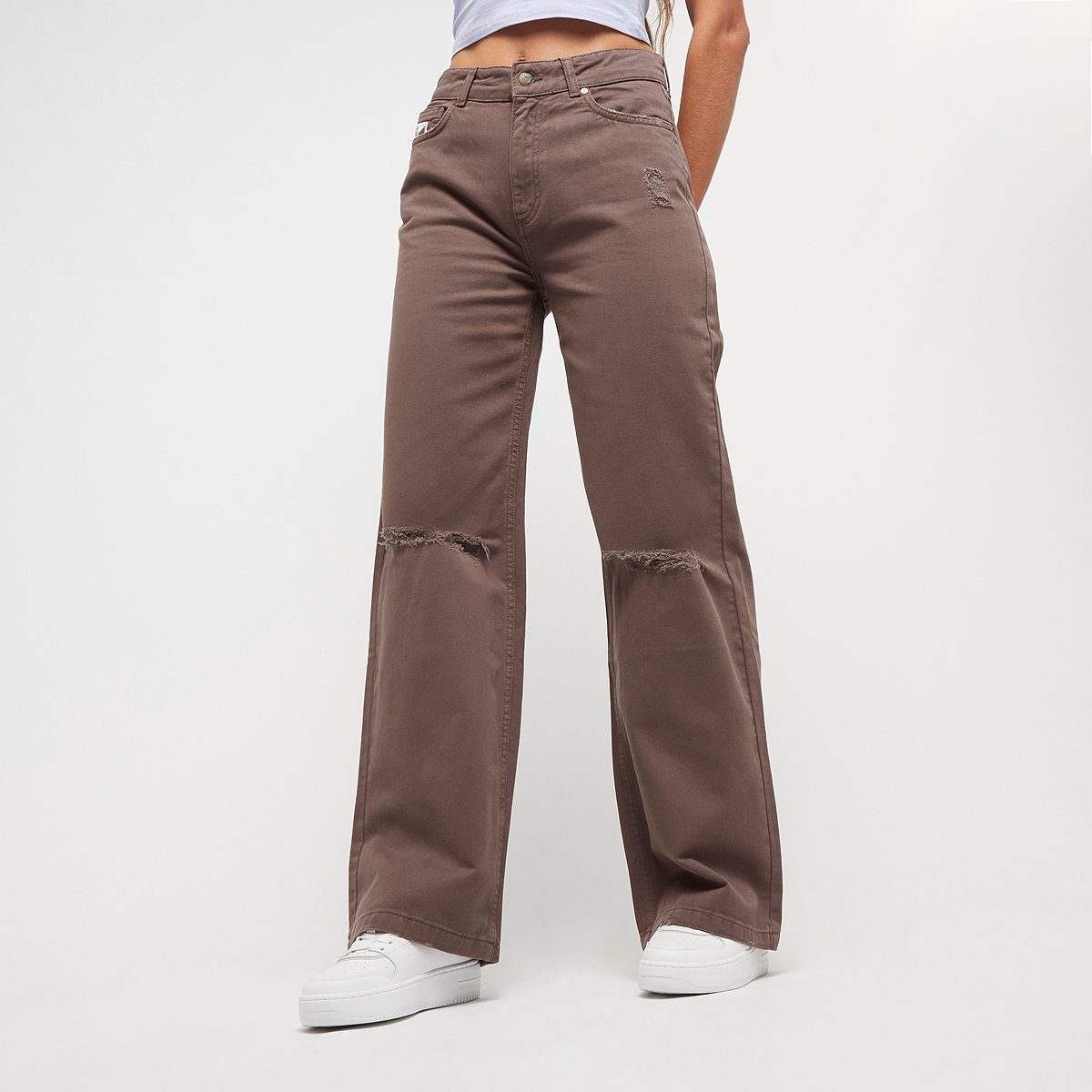 Small Signature Extra Wide Twill Pant