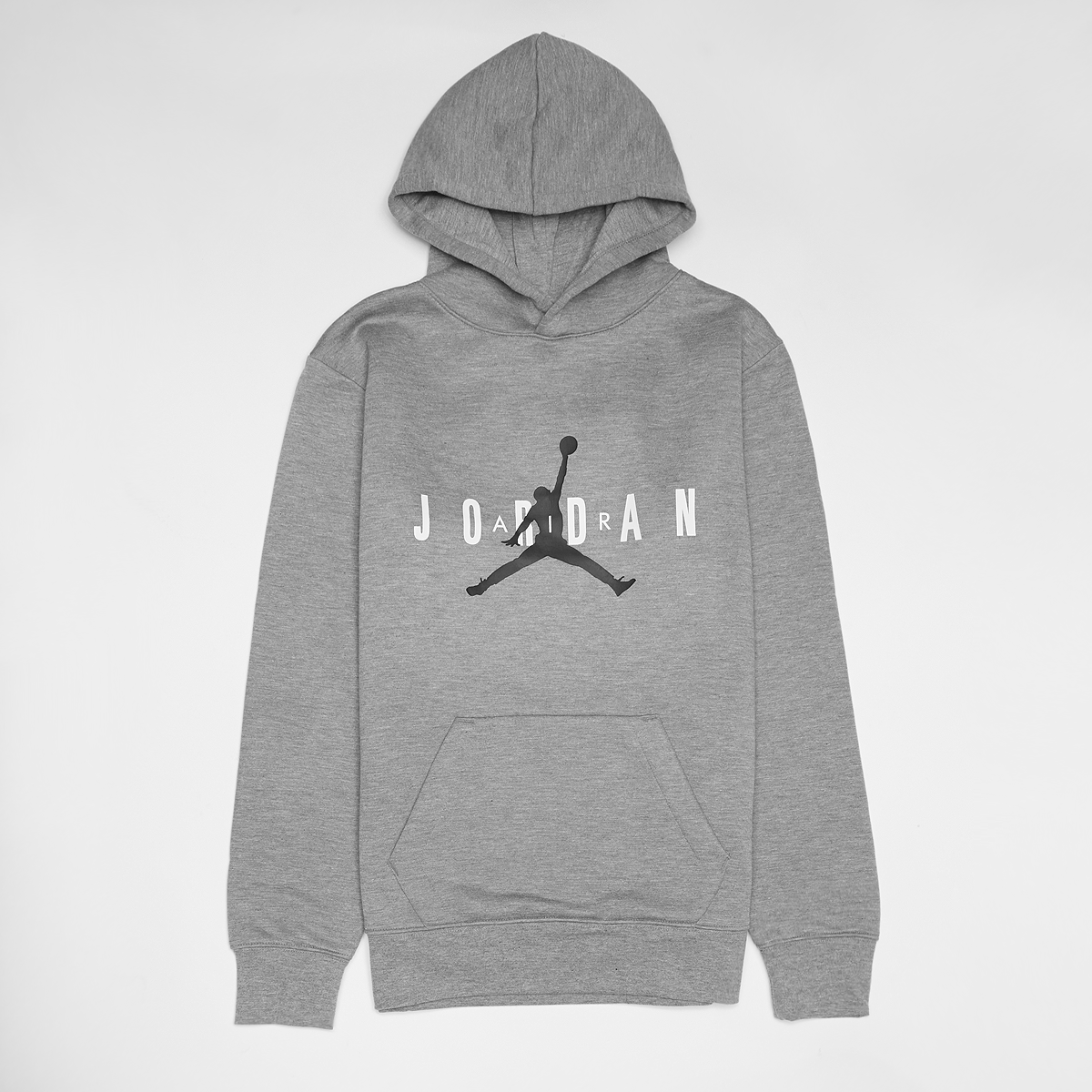 jumpman sustainable pullover, jordan, apparel, carbon heather, taille: 128