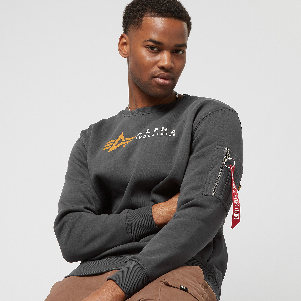Alpha Label Sweater