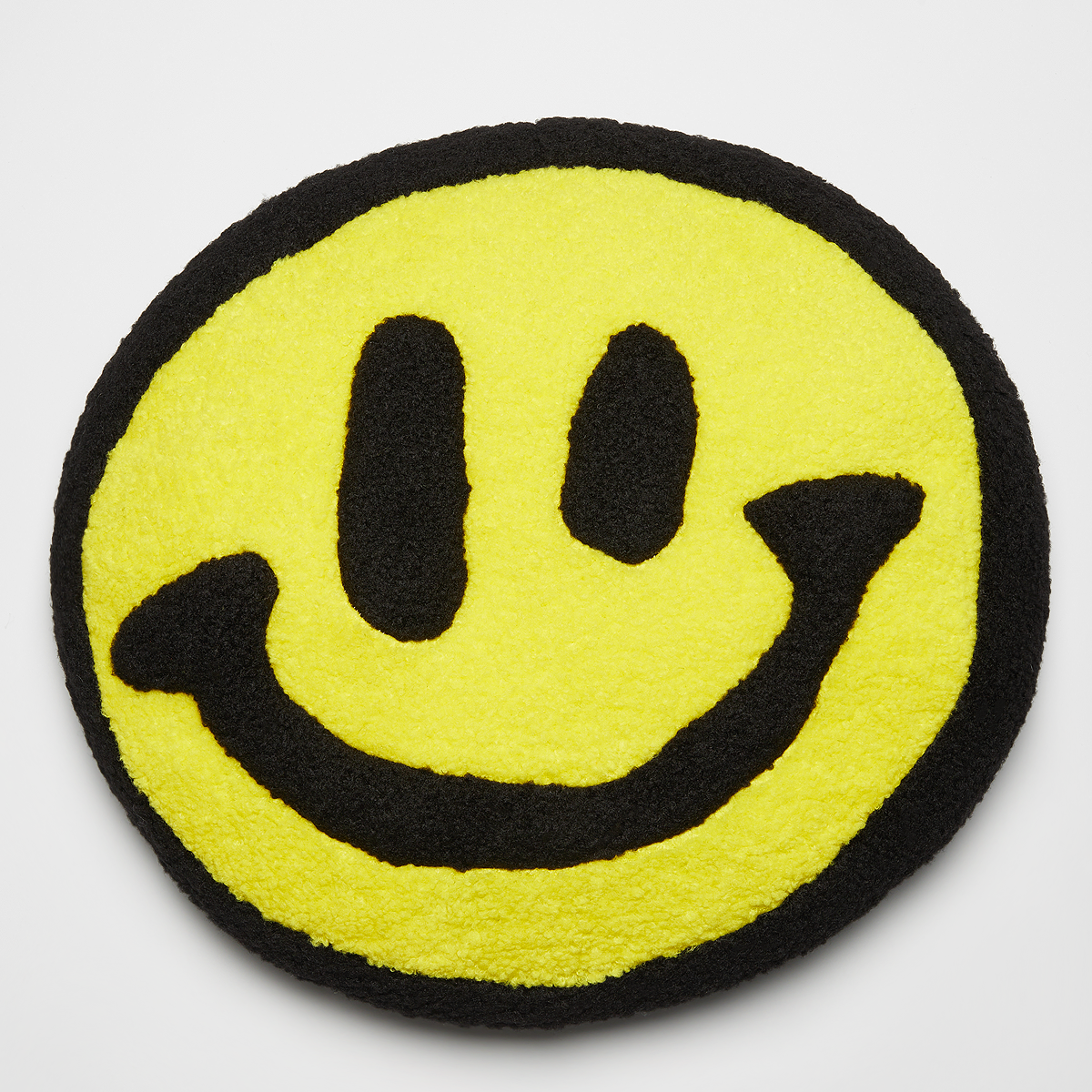 Smiley Collage Chenille Pillow