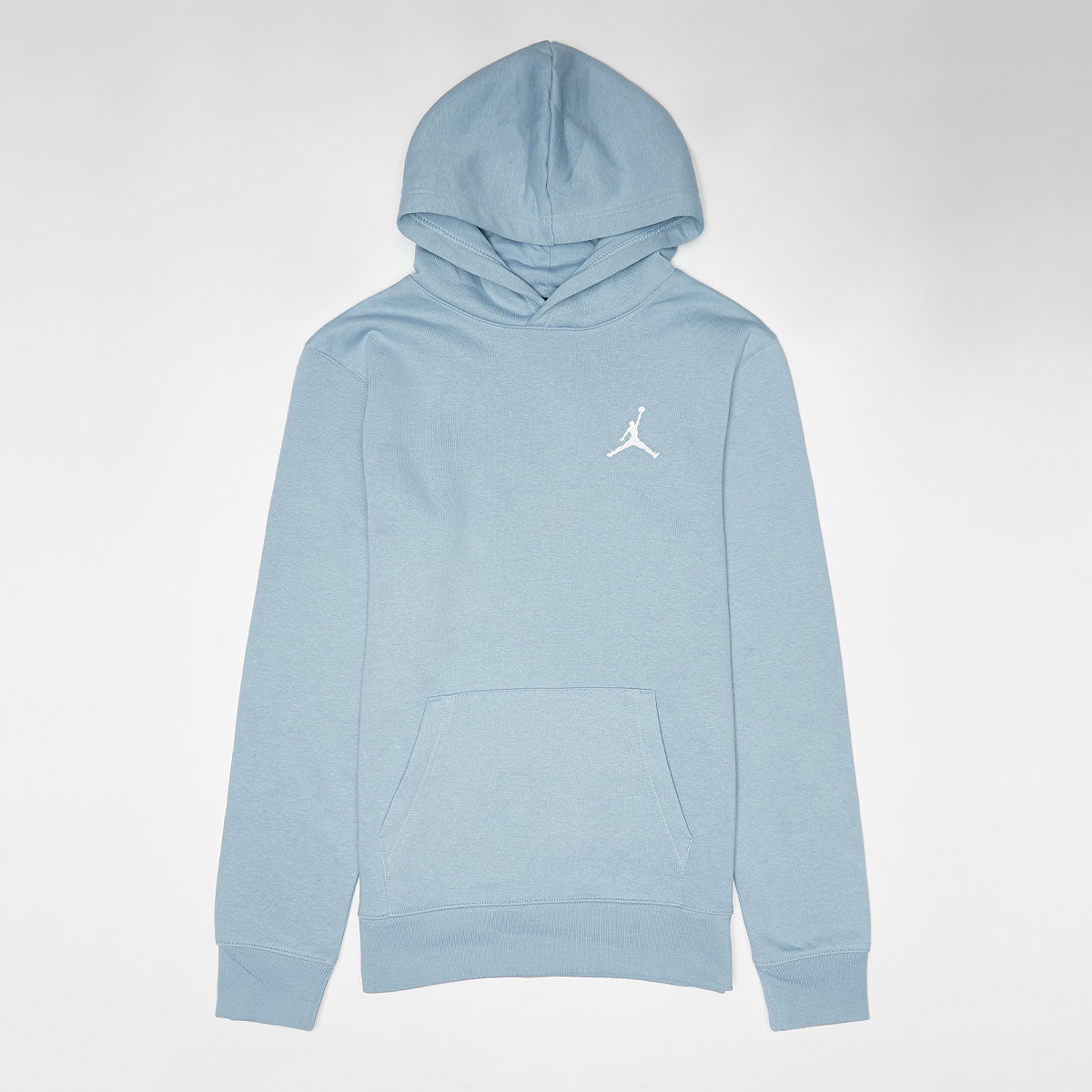 essentials pullover hoodie, jordan, apparel, blue grey, taille: 158