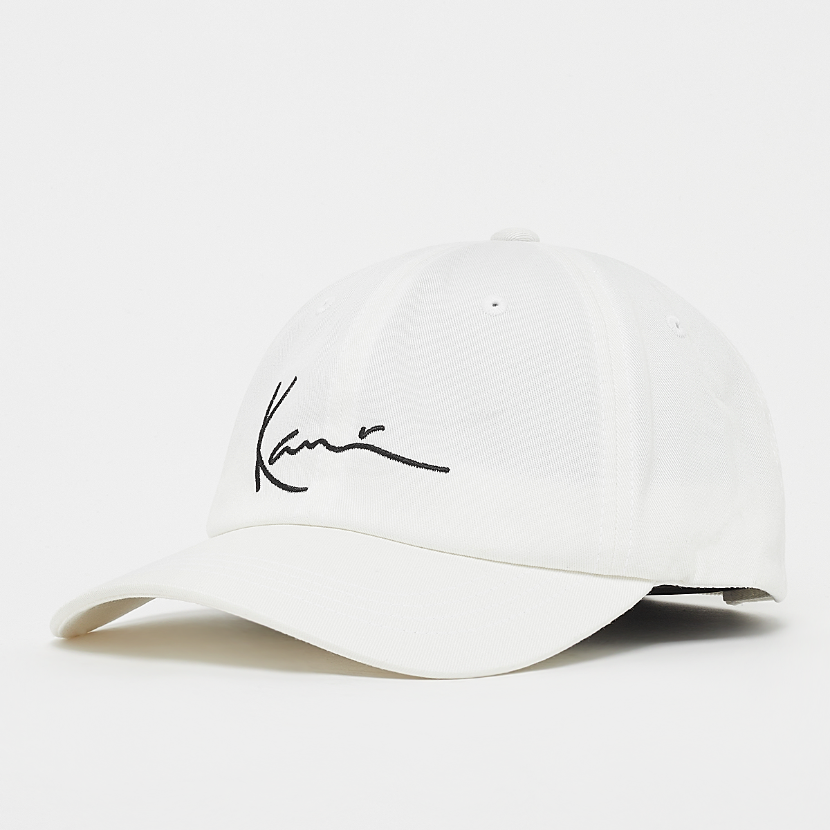 signature cap, karl kani, accessoires, white, taille: one size