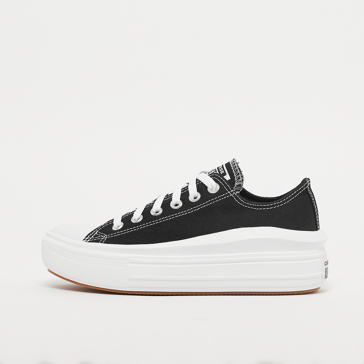 Chuck Taylor All Star Move Platform Ox, Converse, Footwear, black/white/white, taille: 41.5