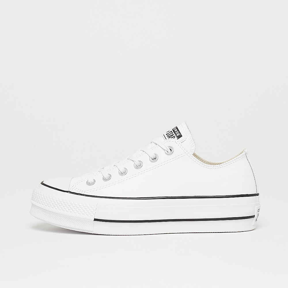 Chuck Taylor All Star Lift Clean OX, Converse, Footwear, white/black/white, taille: 39