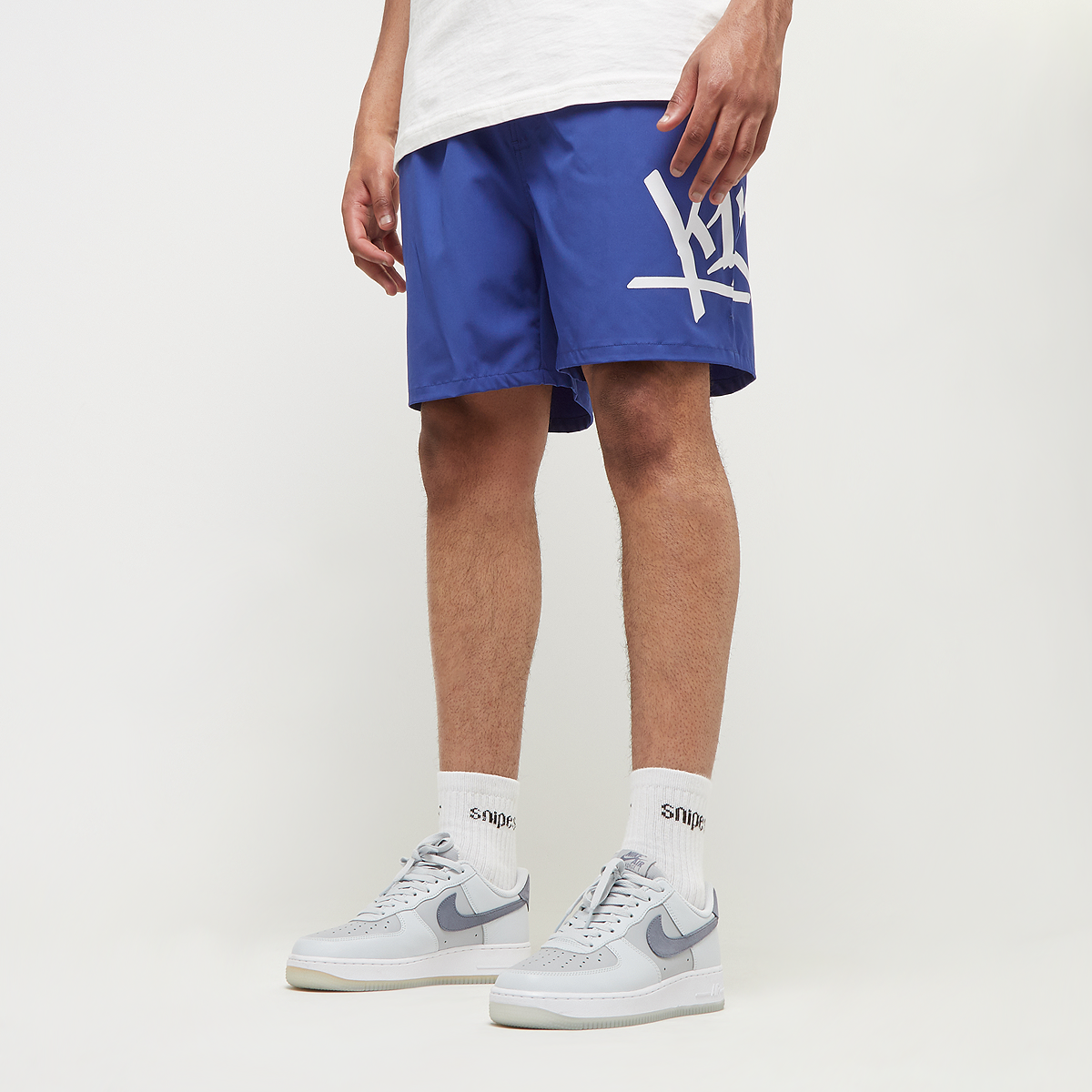 bl stockton shorts, k1x, apparel, royalblau, taille: xl