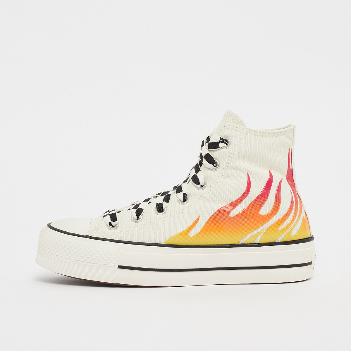 Chuck Taylor All Star, Converse, Footwear, lift egret/enamel red/black, taille: 36.5