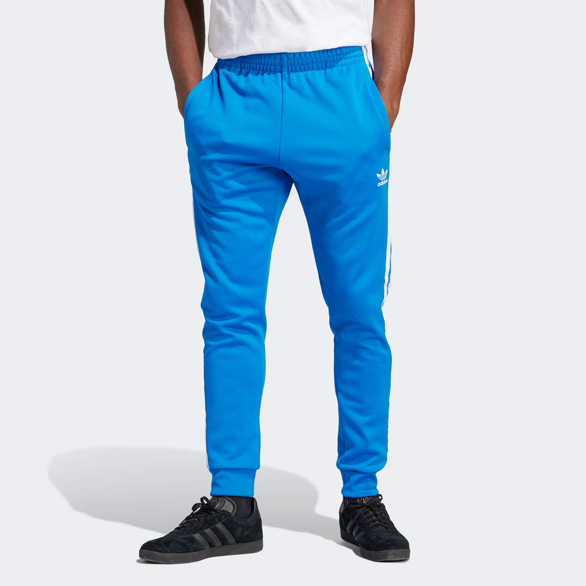 Pantalon de Survêtement  adicolor Superstar, adidas Originals, Apparel, bluebird/white, taille: XL