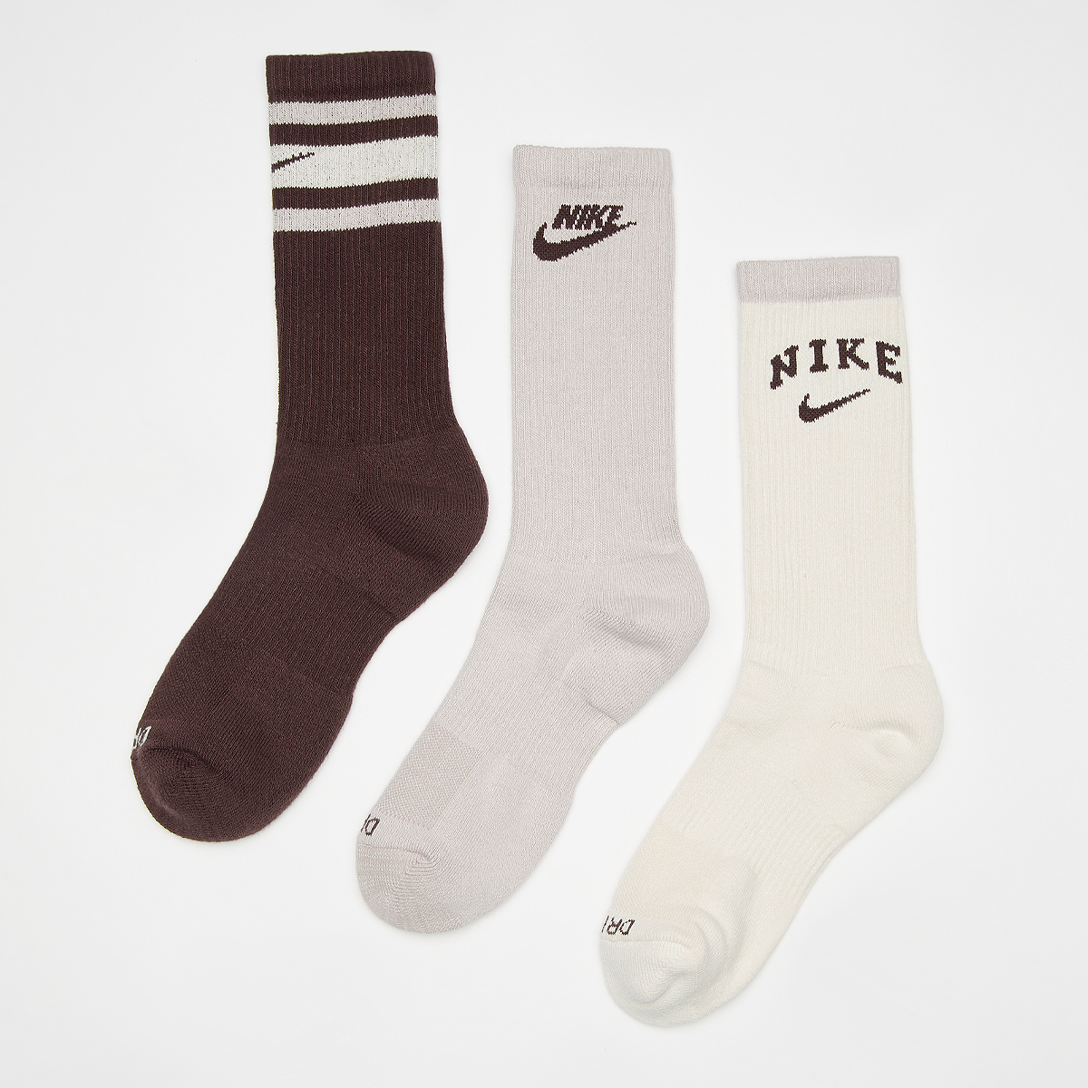 Everyday Plus (3 Pack), NIKE, Accessoires, multicolor, taille: 38-42