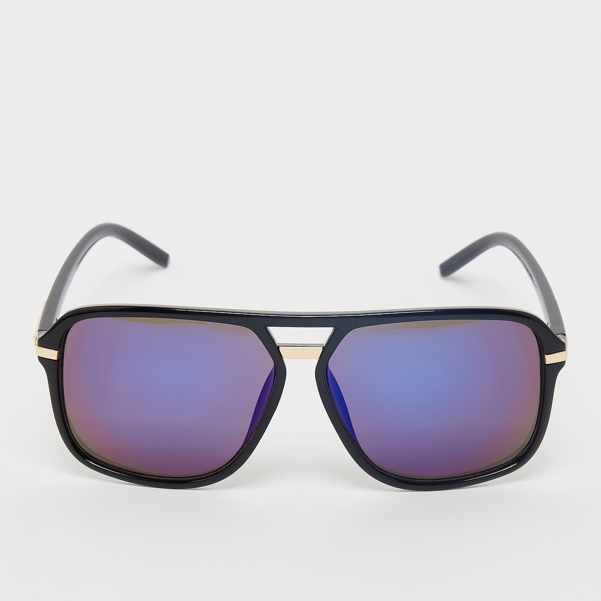 lunettes de soleil aviateur - brune, bleue