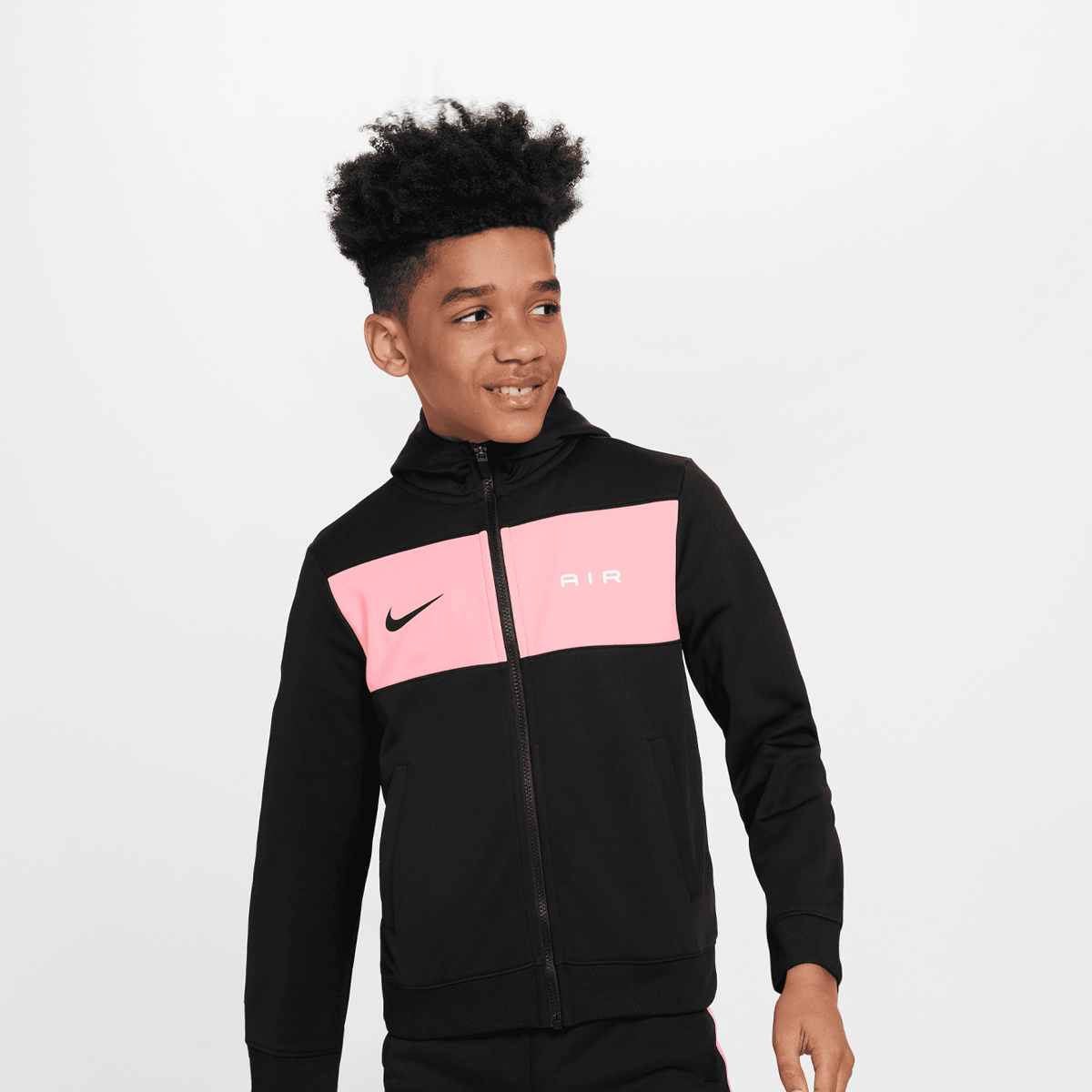Sportswear Dri-FIT Hoodie, NIKE, Apparel, black/pink foam, taille: 137
