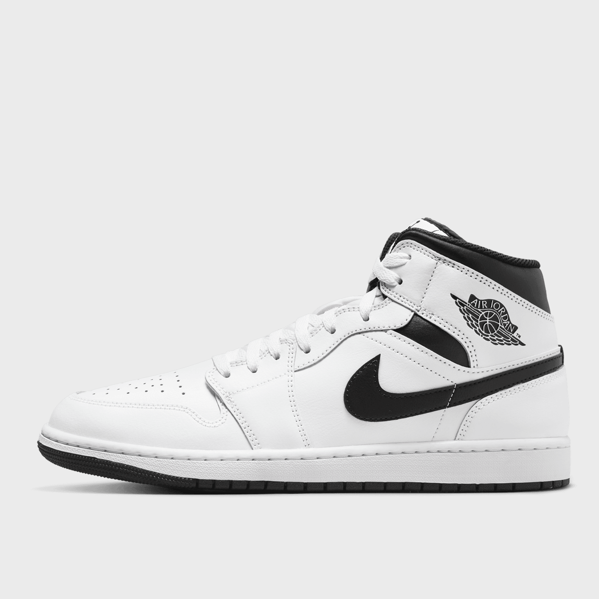 Air Jordan 1 Mid, JORDAN, Footwear, white/black/white/black, taille: 41