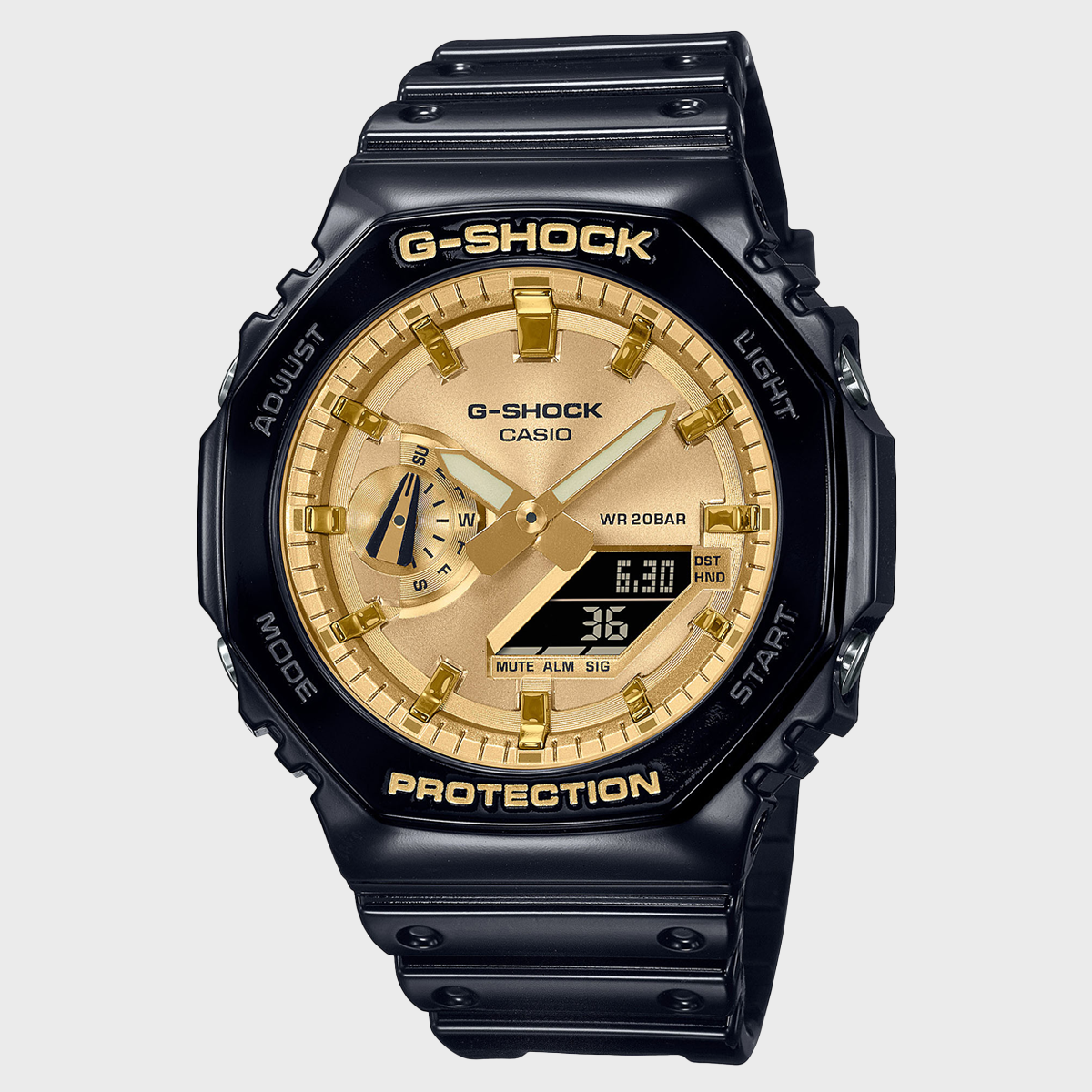GA-2100GB-1AER, G-Shock, Bags, schwarz, taille: one size