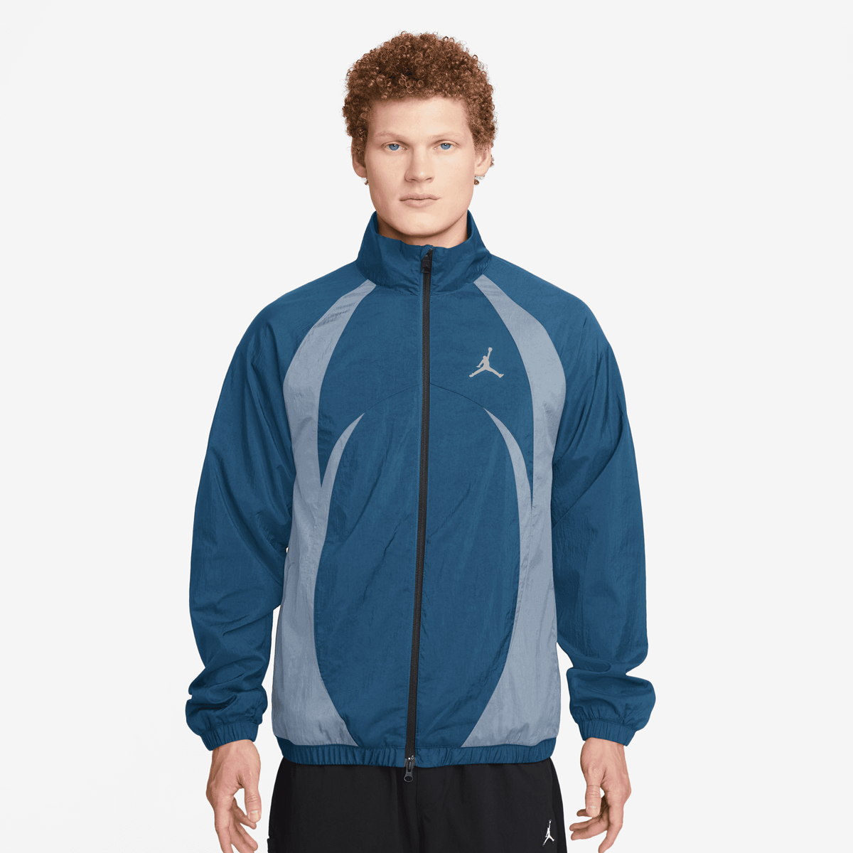 Sport Jam Warm Up Jacket, JORDAN, Apparel, blue/blue grey/blue grey, taille: S