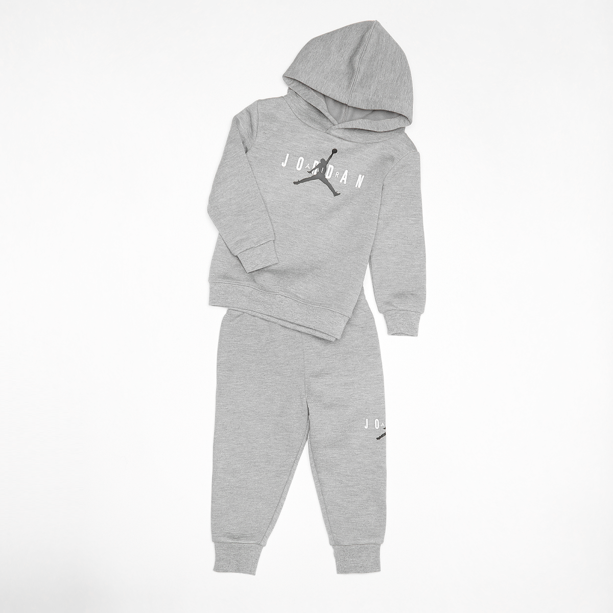 junior sustainble pullover hoodie set, jordan, apparel, carbon heather, taille: 98