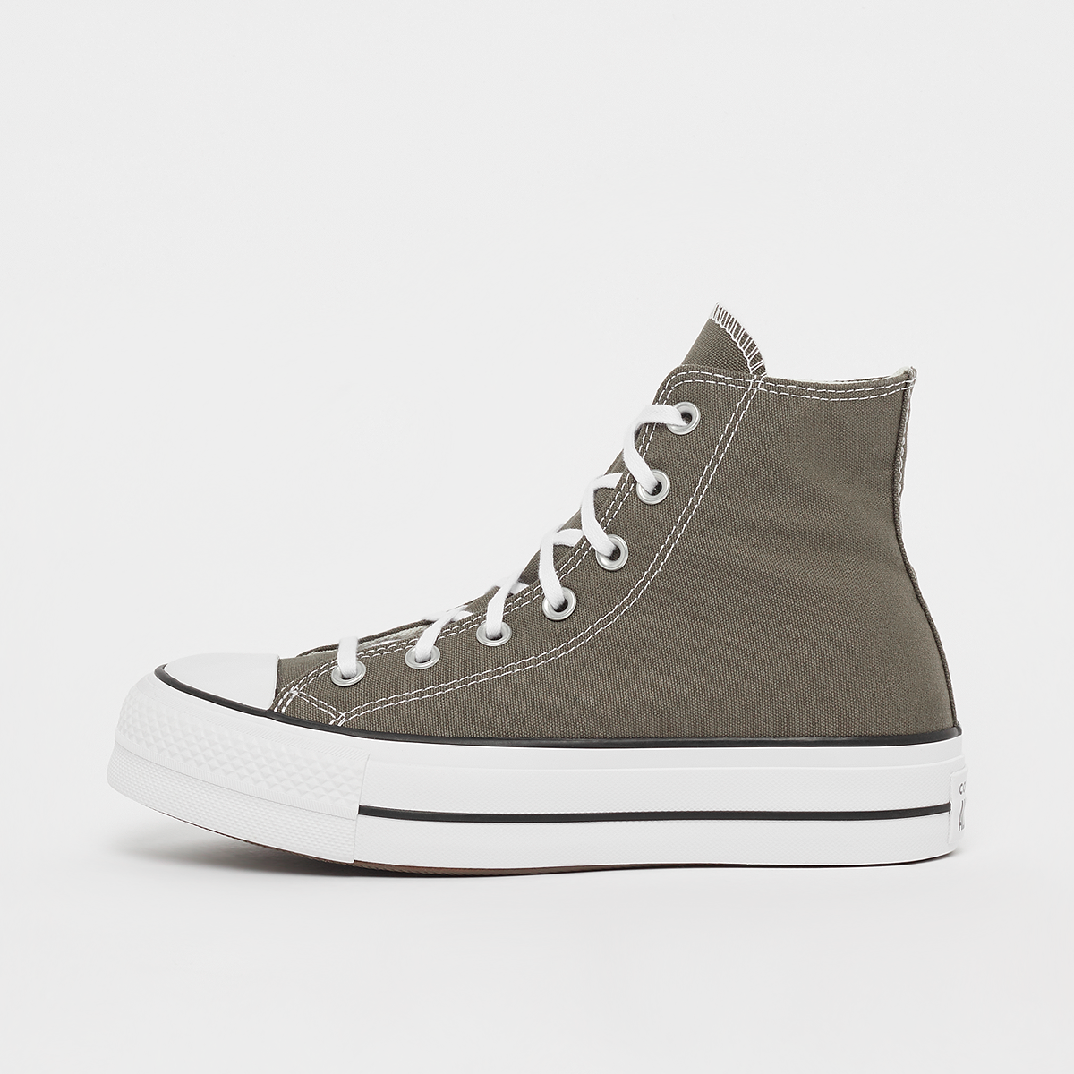 Chuck Taylor All Star Lift Platform, Converse, Footwear, charcoal/white/black, taille: 36.5